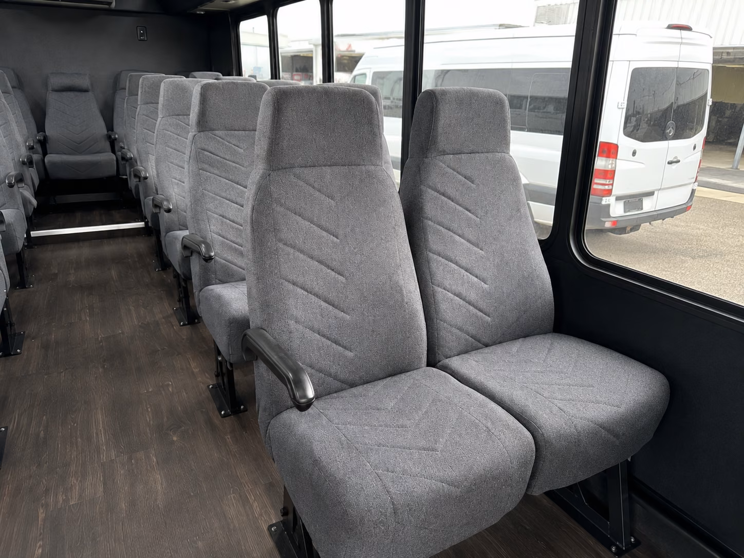20 passenger minibus interior