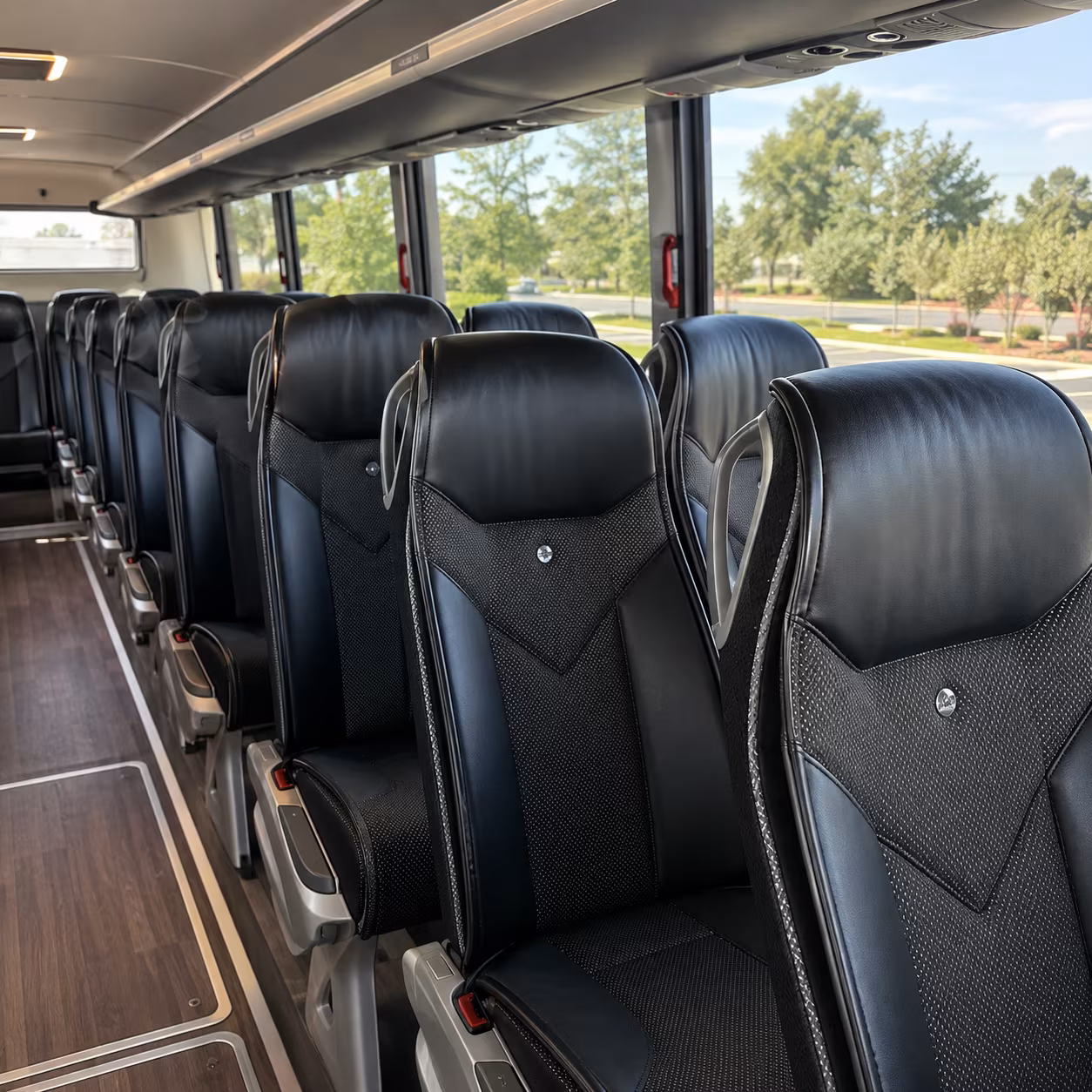 charter buses for trade show groups traveling from homestead to miami