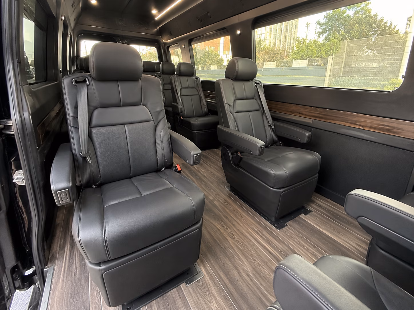 homestead sprinter van with driver interior