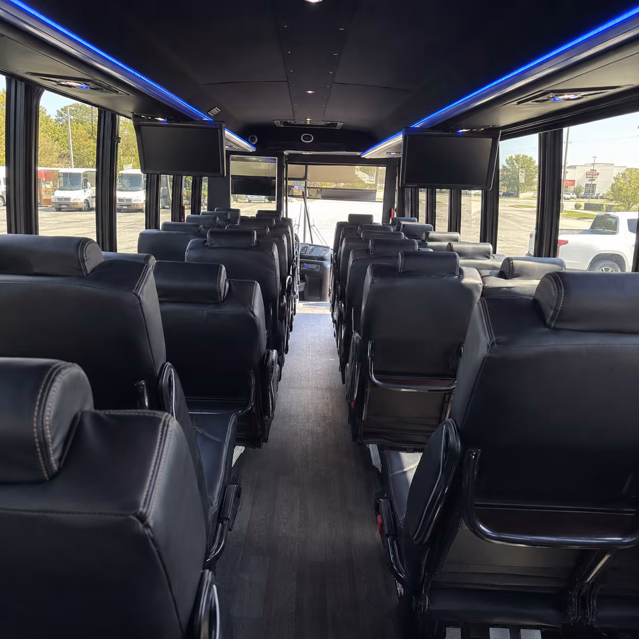 minibus rentals for small group winery tours in homestead and redland